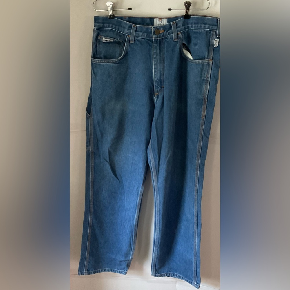Tyndale flame resistant jeans 36x30 blue 15 cal cat 2 NFPA 2110 6 pockets arc